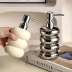 Soap Dispenser | Spherical Refillable & Easy-Press Pump