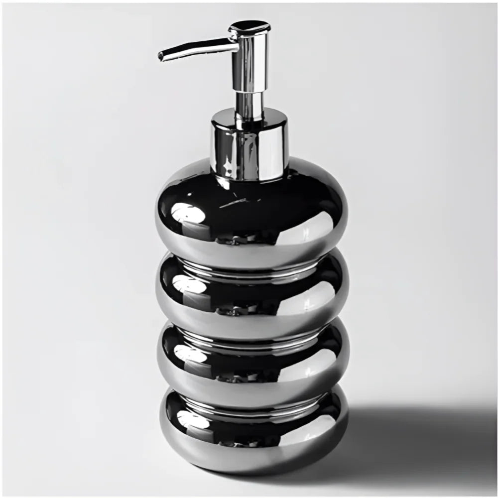 Soap Dispenser | Spherical Refillable & Easy-Press Pump