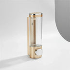 Soap Dispenser | Wall-Mounted Glass Container & Durable Metal Pump | 300/600 ml