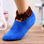 Sock Slippers | Thermal Cotton & Non-Slip Silicone Sole | One Size EU 37-42