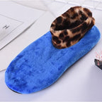 Sock Slippers | Thermal Cotton & Non-Slip Silicone Sole | One Size EU 37-42