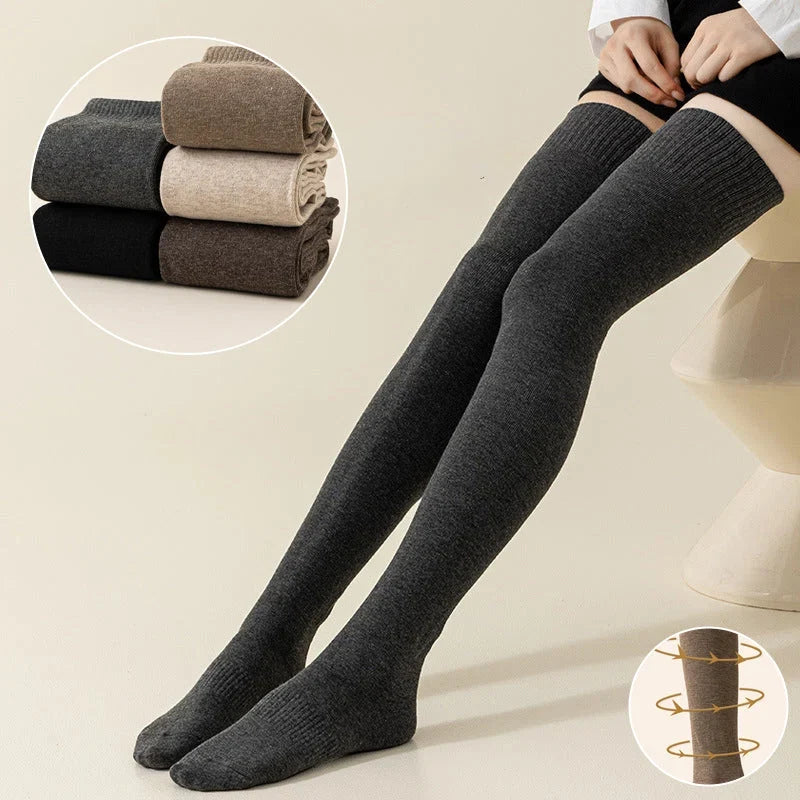 Socks | Thermal Cotton & Reinforced Toes | One Size Fits Most