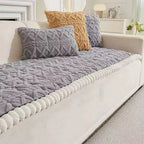 Sofa Cover | Diamond-Quilted Microfiber & Non-Slip Backing | Multiple Sizes