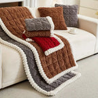 Sofa Cover | Diamond-Quilted Microfiber & Non-Slip Backing | Multiple Sizes
