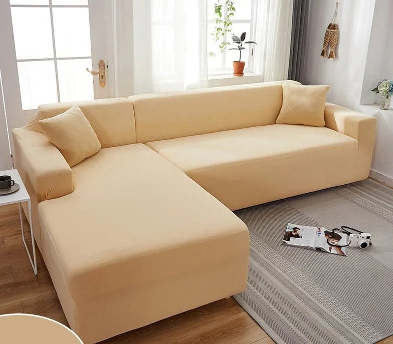 Sofa Cover | Elastic, Waterproof & Non-Slip | Fits 1–4 Seats