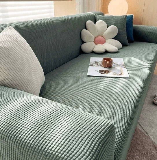 Sofa Cover | Non-Slip Jacquard & Machine-Washable | Fits 90–130 cm