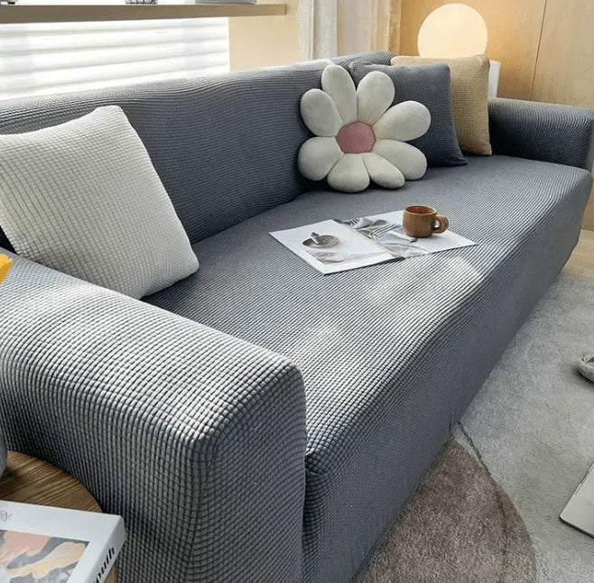 Sofa Cover | Non-Slip Jacquard & Machine-Washable | Fits 90–130 cm
