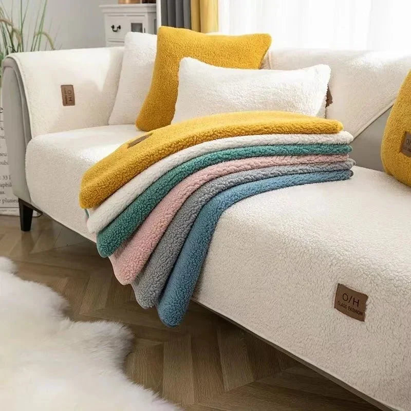 Sofa Cover | Plush Padded Non-Slip Backing & Machine Washable