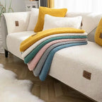 Sofa Cover | Plush Padded Non-Slip Backing & Machine Washable
