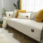 Sofa Cover | Plush Padded Non-Slip Backing & Machine Washable