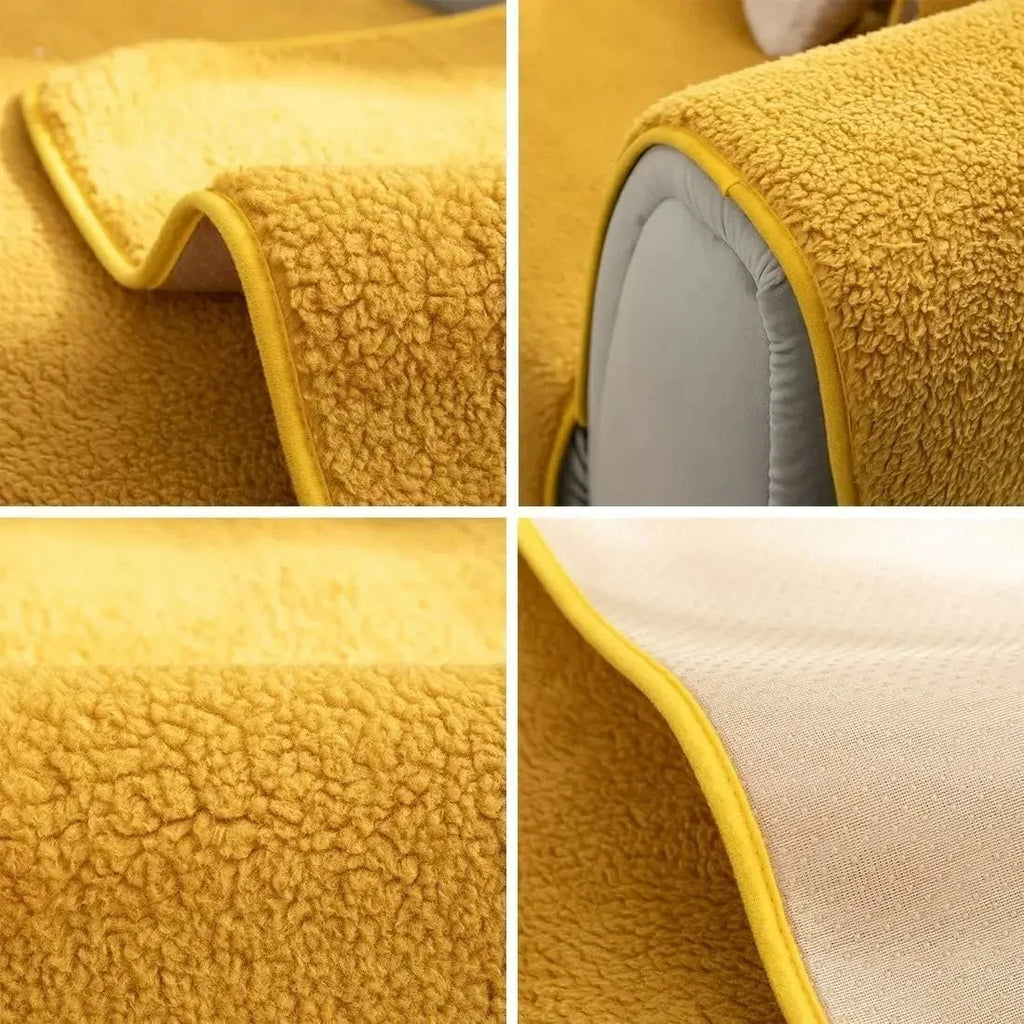 Sofa Cover | Plush Padded Non-Slip Backing & Machine Washable