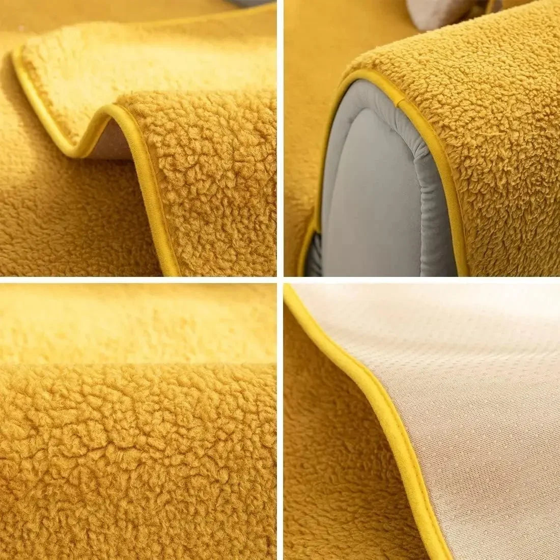 Sofa Cover | Plush Padded Non-Slip Backing & Machine Washable