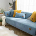 Sofa Cover | Plush Padded Non-Slip Backing & Machine Washable