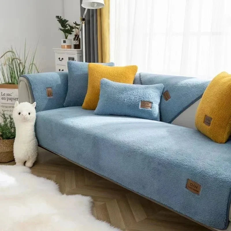Sofa Cover | Plush Padded Non-Slip Backing & Machine Washable