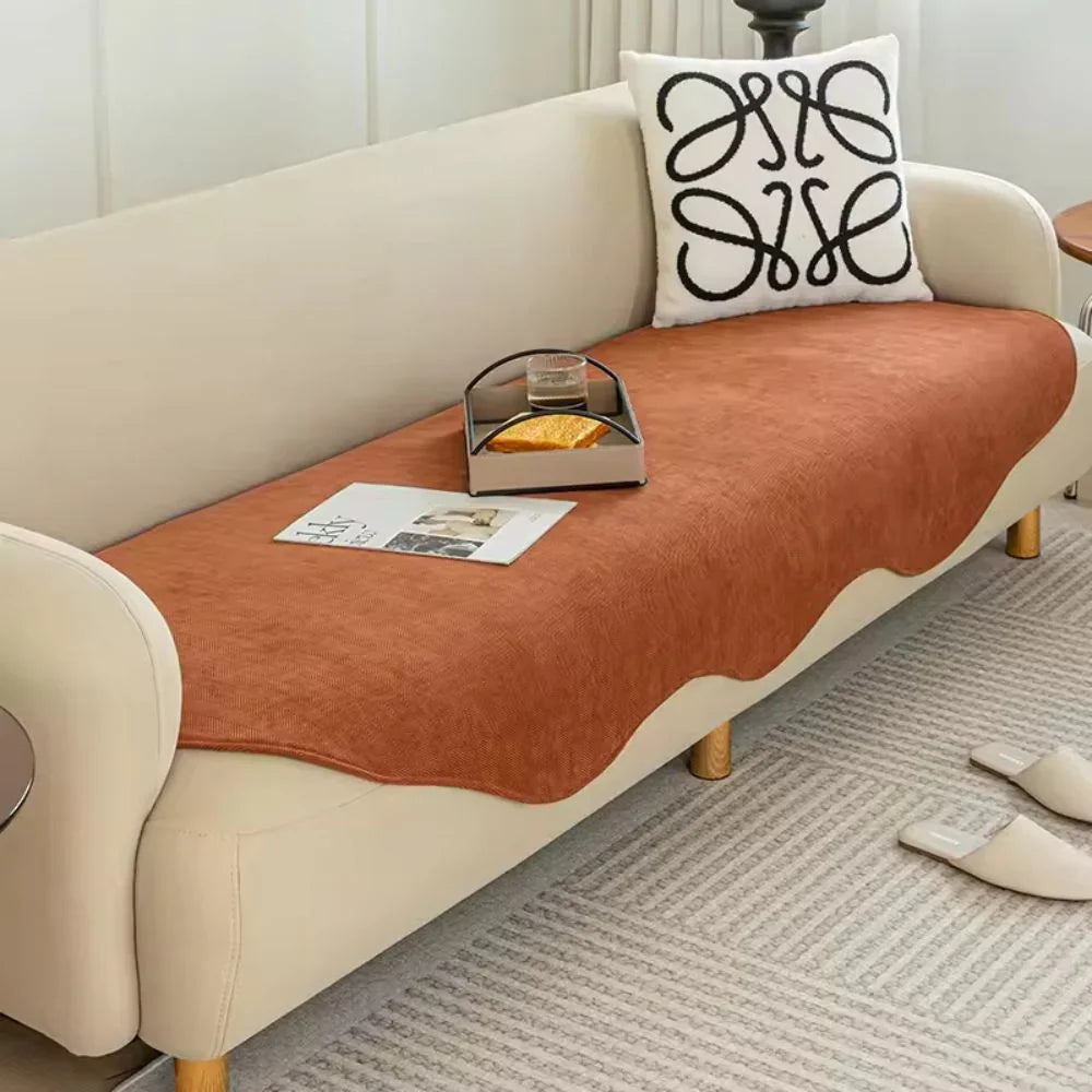 Sofa Cover | Quilted Soft Microfiber & Non-Slip Backing