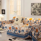 Sofa Cover | Reversible Chenille Jacquard & Protective | Fits Most Sofas