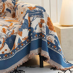 Sofa Cover | Reversible Chenille Jacquard & Protective | Fits Most Sofas