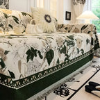 Sofa Cover | Reversible Chenille Jacquard & Protective | Fits Most Sofas