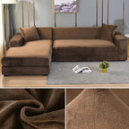 Sofa Cover | Stretch Velvet, Non-Slip & Machine Washable