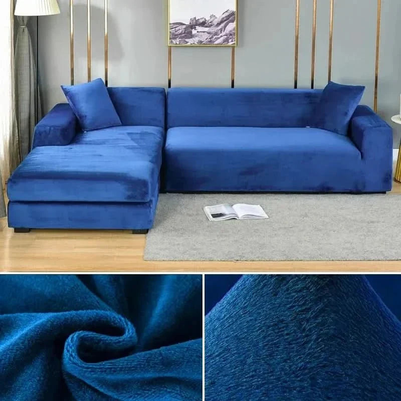 Sofa Cover | Stretch Velvet, Non-Slip & Machine Washable