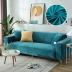 Sofa Cover | Stretch Velvet, Non-Slip & Machine Washable
