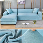 Sofa Cover | Stretch Velvet, Non-Slip & Machine Washable