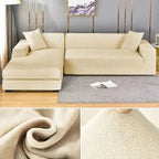 Sofa Cover | Stretch Velvet, Non-Slip & Machine Washable