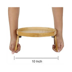 Sofa Tray | Adjustable Fit & Foldable Legs | Fits Armrests Up To 35.5 cm