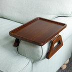 Sofa Tray | Adjustable Fit & Foldable Legs | Fits Armrests Up To 35.5 cm