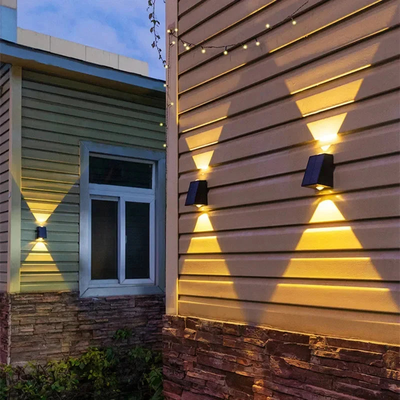 Solar LED Wall Light | Automatic Wireless & IP65 Weatherproof | Up to 10-Hour Runtime