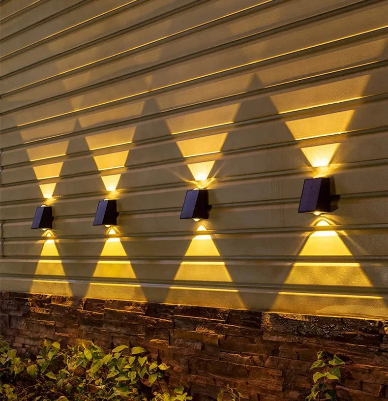 Solar LED Wall Light | Automatic Wireless & IP65 Weatherproof | Up to 10-Hour Runtime