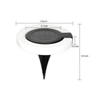 Solar Path Light | Foldable & 360° Adjustable | Pack of 4