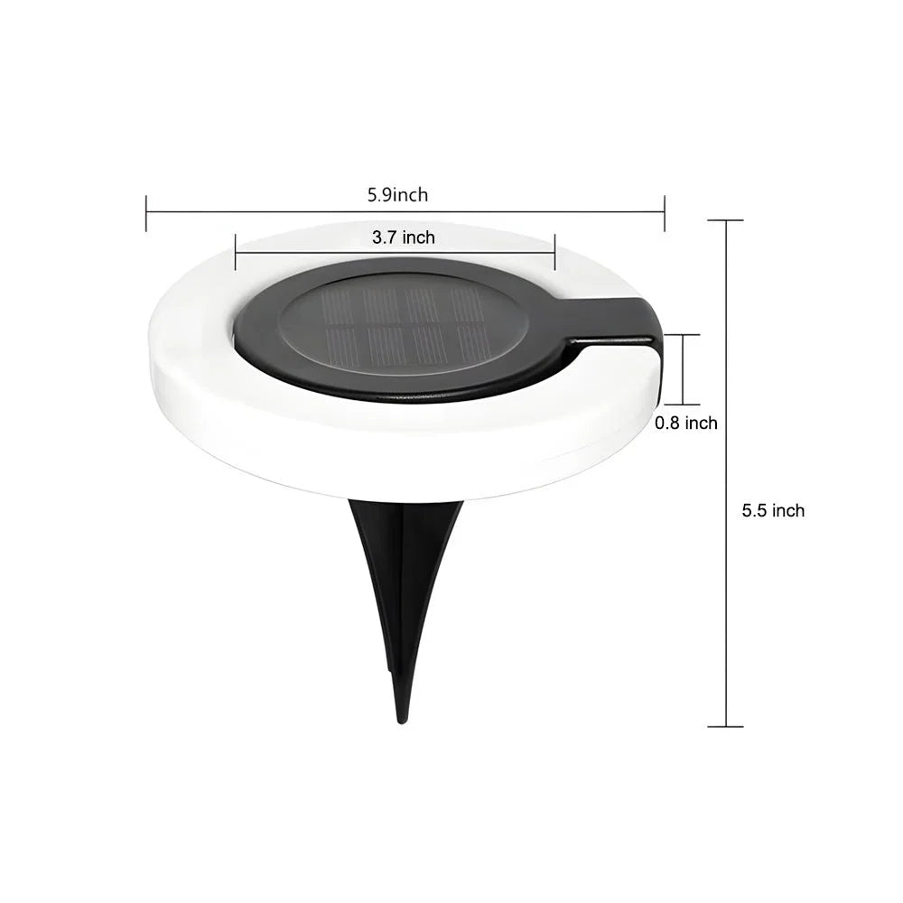 Solar Path Light | Foldable & 360° Adjustable | Pack of 4