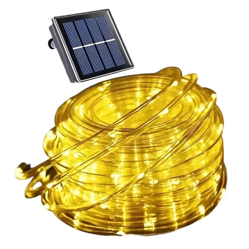 Solar String Lights | Flexible Copper Wire & IP65 Weatherproof