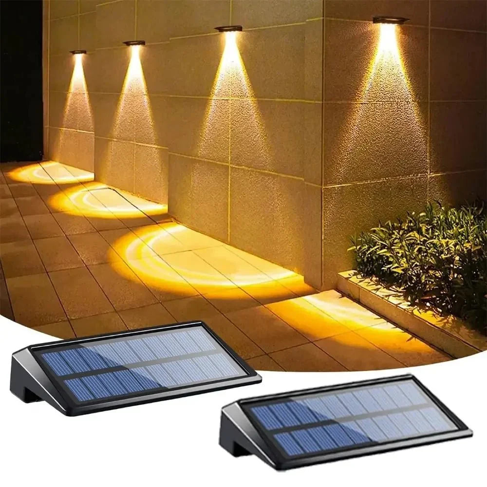Solar Wall Light | Automatic Dusk Sensor & Focused LEDs | 150 Lumens