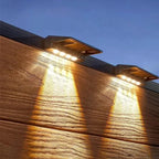 Solar Wall Light | Automatic Dusk Sensor & Focused LEDs | 150 Lumens