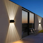 Solar Wall Light | Motion-Activated LED & IP65 Weatherproof | Up To 15 Hours Runtime