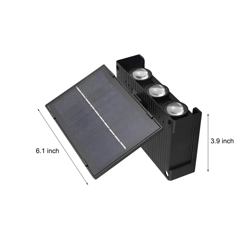 Solar Wall Light | Motion-Activated LED & IP65 Weatherproof | Up To 15 Hours Runtime