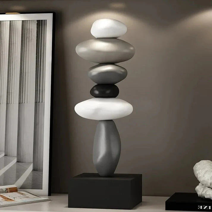 Stacked Stone Sculpture | Modern Minimalist & Calming