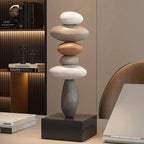 Stacked Stone Sculpture | Modern Minimalist & Calming