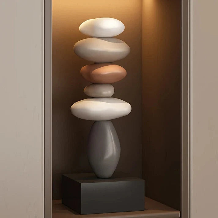 Stacked Stone Sculpture | Modern Minimalist & Calming