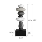 Stacked Stone Sculpture | Modern Minimalist & Calming
