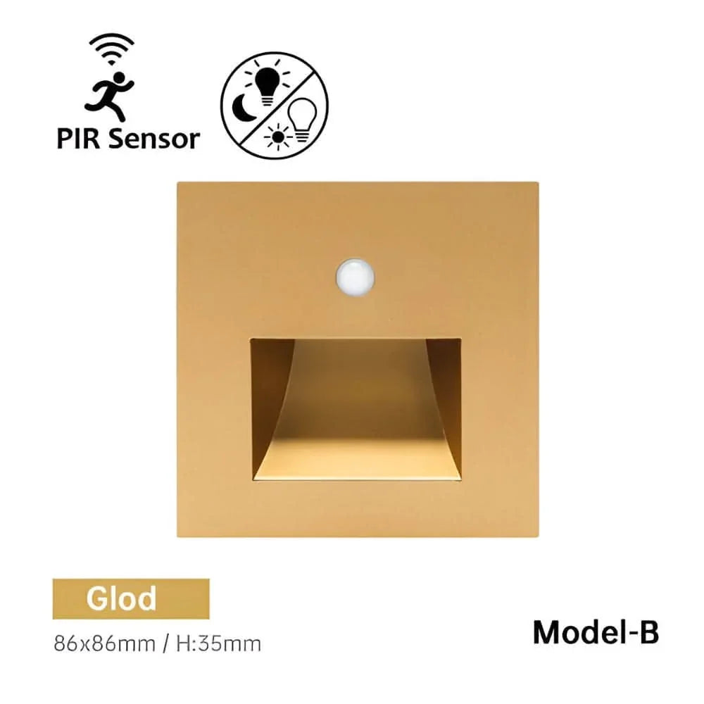 Stair Light | Motion-Activated Warm LED & Wireless | 3–5 m Range