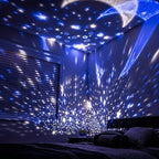 Star Projector Night Lamp | Multicolor Projection & USB Rechargeable
