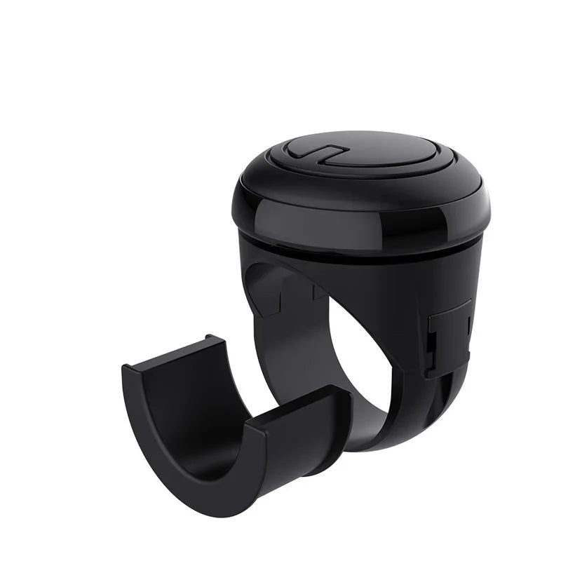 Steering Wheel Spinner Knob | 360° Rotation & Silent Silicone | Universal Fit