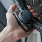 Steering Wheel Spinner Knob | 360° Rotation & Silent Silicone | Universal Fit