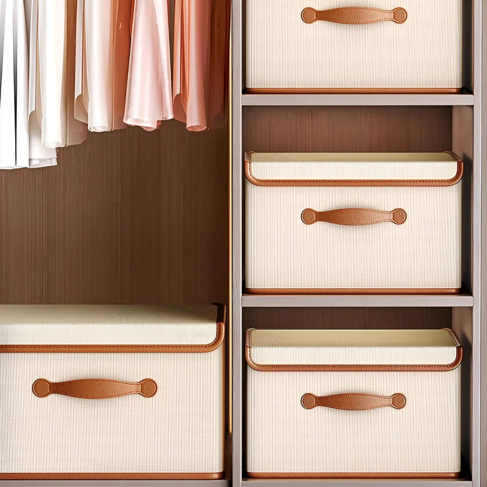 Storage Box | Foldable & Stackable With Secure Lid