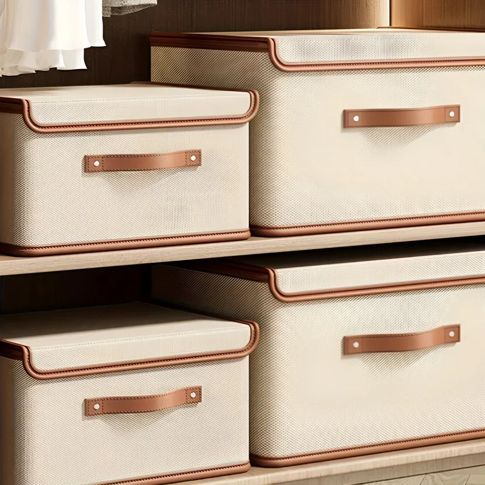 Storage Box | Foldable & Stackable With Secure Lid