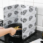 Stove Splash Guard | Non-Stick Aluminum & Adjustable 3-Panel