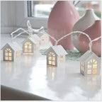 String Lights | 3D Solid Wood & Warm LED | Multicolor